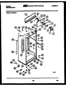 03 - Cabinet Parts parts for Frigidaire Refrigerator 95-1999-45-02 from AppliancePartsPros.com