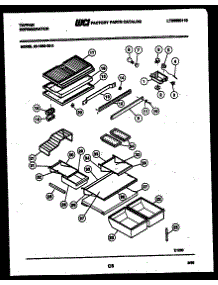 04 - Shelves And Supports parts for Frigidaire Refrigerator 95-1999-23-02 from AppliancePartsPros.com