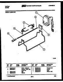08 - Power Control parts for Frigidaire Cooktop 14-2589-32-01 from AppliancePartsPros.com