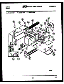 10 - Upper Body Parts parts for Frigidaire Range 76-8667-23-07 from AppliancePartsPros.com