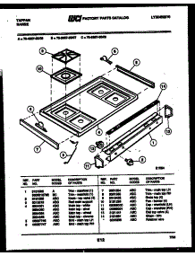 03 - Cooktop Parts parts for Frigidaire Range 76-8667-66-07 from AppliancePartsPros.com