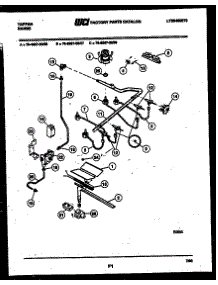 06 - Burner, Manifold And Gas Control parts for Frigidaire Range 76-8667-32-08 from AppliancePartsPros.com