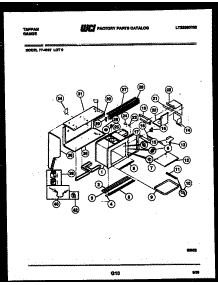 10 - Upper Body Parts parts for Frigidaire Range 77-4957-32-09 from AppliancePartsPros.com