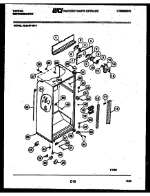 04 - Cabinet Parts parts for Frigidaire Refrigerator 95-2187-45-05 from AppliancePartsPros.com
