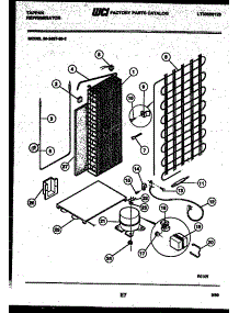 10 - System And Automatic Defrost Parts parts for Frigidaire Refrigerator 95-2497-66-03 from AppliancePartsPros.com