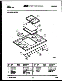 03 - Cooktop Parts parts for Frigidaire Range 36DPMDWEN2-23 from AppliancePartsPros.com