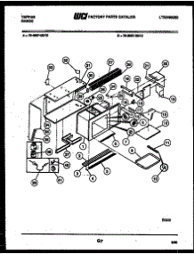 09 - Upper Body Parts parts for Frigidaire Range 76-8967-23-12 from AppliancePartsPros.com