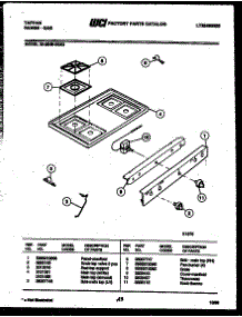 03 - Cooktop Parts parts for Frigidaire Range 30-2549-23-03 from AppliancePartsPros.com