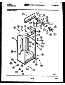03 - Cabinet Parts parts for Frigidaire Refrigerator 95-1980-66-01 from AppliancePartsPros.com