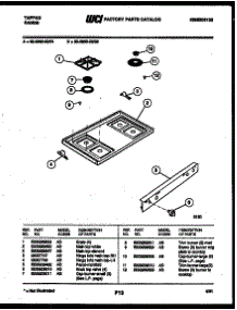 03 - Cooktop Parts parts for Frigidaire Range 30-3860-23-01 from AppliancePartsPros.com