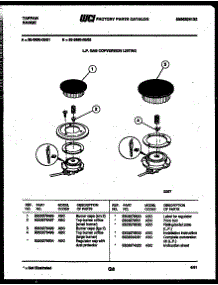08 - Burner Parts parts for Frigidaire Range 30-3860-23-02 from AppliancePartsPros.com