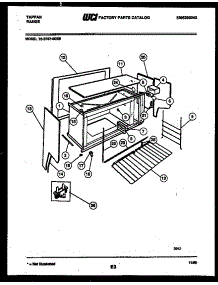 08 - Upper Body Parts parts for Frigidaire Range 73-3757-66-08 from AppliancePartsPros.com