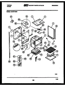 09 - Lower Body Parts parts for Frigidaire Range 73-3757-66-08 from AppliancePartsPros.com