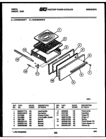 06 - Broiler Drawer Parts parts for Frigidaire Range 21KPMAWAN8-32 from AppliancePartsPros.com