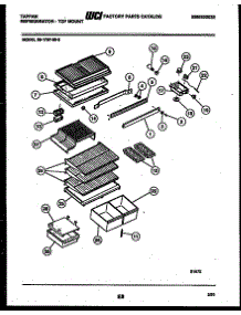 04 - Shelves And Supports parts for Frigidaire Refrigerator 95-1787-66-05 from AppliancePartsPros.com