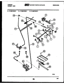 08 - Burner, Manifold And Gas Control parts for Frigidaire Range 72-3657-66-12 from AppliancePartsPros.com