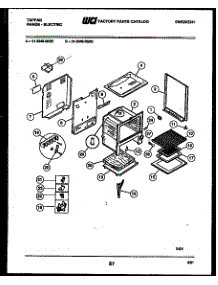 07 - Body Parts parts for Frigidaire Range 31-3349-23-03 from AppliancePartsPros.com