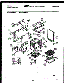 06 - Body Parts parts for Frigidaire Range 31-2649-23-03 from AppliancePartsPros.com