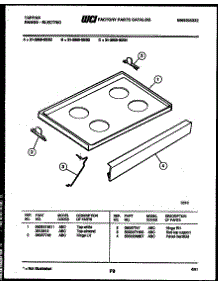 04 - Cooktop Parts parts for Frigidaire Range 31-3969-23-02 from AppliancePartsPros.com