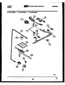 06 - Burner, Manifold And Gas Control parts for Frigidaire Range 32-1019-23-03 from AppliancePartsPros.com