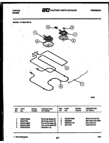 05 - Broiler Parts parts for Frigidaire Range 77-4957-23-10 from AppliancePartsPros.com