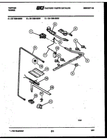 06 - Burner, Manifold And Gas Control parts for Frigidaire Range 32-1039-23-05 from AppliancePartsPros.com