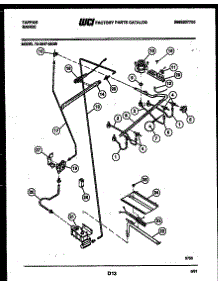 08 - Burner, Manifold And Gas Control parts for Frigidaire Range 72-2547-66-09 from AppliancePartsPros.com
