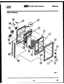 07 - Control Panel parts for Frigidaire Range 76-4967-32-13 from AppliancePartsPros.com
