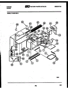 09 - Upper Body Parts parts for Frigidaire Range 76-4967-32-13 from AppliancePartsPros.com