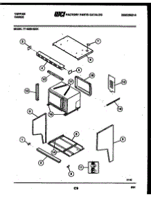 09 - Upper Body Parts parts for Frigidaire Range 77-4950-23-01 from AppliancePartsPros.com