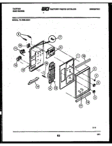 10 - Control Panel parts for Frigidaire Range 76-4960-23-01 from AppliancePartsPros.com