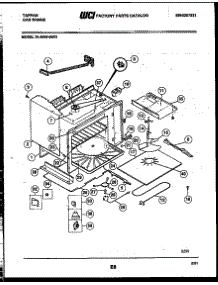 12 - Wrapper And Body Parts parts for Frigidaire Range 76-4960-23-01 from AppliancePartsPros.com