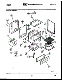 05 - Body Parts parts for Frigidaire Range 37-1009-23-05 from AppliancePartsPros.com