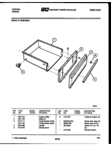 05 - Drawer Parts parts for Frigidaire Range 31-2239-23-04 from AppliancePartsPros.com