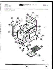07 - Body Parts parts for Frigidaire Range 30DPCDWGN-23-01 from AppliancePartsPros.com