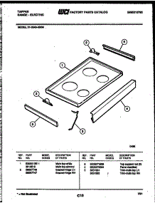 04 - Cooktop Parts parts for Frigidaire Range 31-3349-23-04 from AppliancePartsPros.com
