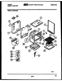 07 - Body Parts parts for Frigidaire Range 31-3349-23-04 from AppliancePartsPros.com