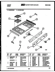 04 - Cooktop Parts parts for Frigidaire Range 30-3649-66-04 from AppliancePartsPros.com