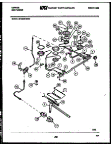 06 - Burner, Manifold And Gas Control parts for Frigidaire Range 30-3350-23-02 from AppliancePartsPros.com