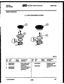 08 - Burner Parts parts for Frigidaire Range 30-3350-23-02 from AppliancePartsPros.com