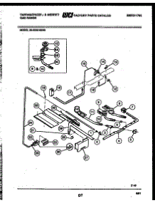 06 - Burner, Manifold And Gas Control parts for Frigidaire Range 36-6262-23-09 from AppliancePartsPros.com