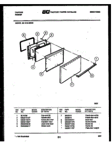 04 - Door Parts parts for Frigidaire Range 32-1019-23-06 from AppliancePartsPros.com