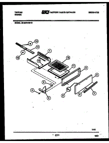 07 - Broiler Drawer Parts parts for Frigidaire Range 36-3272-23-10 from AppliancePartsPros.com