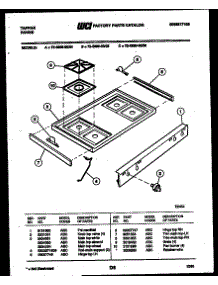 03 - Cooktop Parts parts for Frigidaire Range 72-3989-66-06 from AppliancePartsPros.com