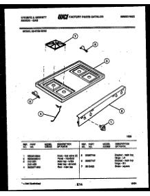 03 - Cooktop Parts parts for Frigidaire Range 30-6759-23-03 from AppliancePartsPros.com