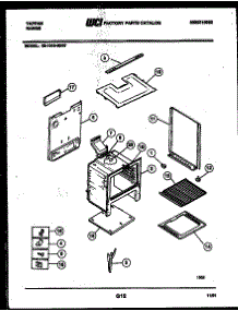 07 - Body Parts parts for Frigidaire Range 32-1019-23-07 from AppliancePartsPros.com