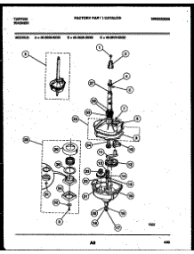 04 - Transmission Parts parts for Frigidaire Washer 46-2810-66-02 from AppliancePartsPros.com