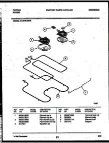 06 - Broiler Parts parts for Frigidaire Range 31-2442-23-01 from AppliancePartsPros.com