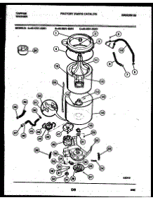 03 - Tub Detail parts for Frigidaire Washer 46-2751-23-01 from AppliancePartsPros.com