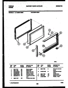 09 - Upper Oven Door Parts parts for Frigidaire Range 72-3981-23-02 from AppliancePartsPros.com